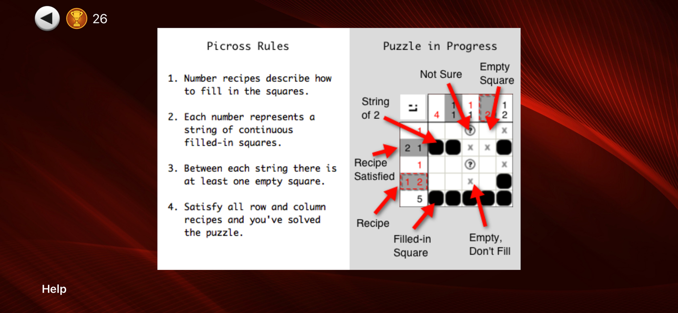 Picross HD screenshot